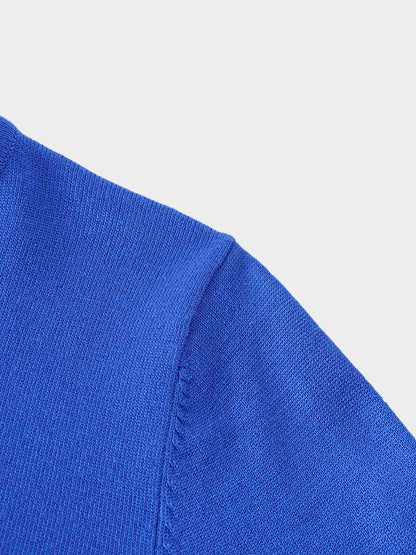 Basic Crew Sweater LS-Mediterranean